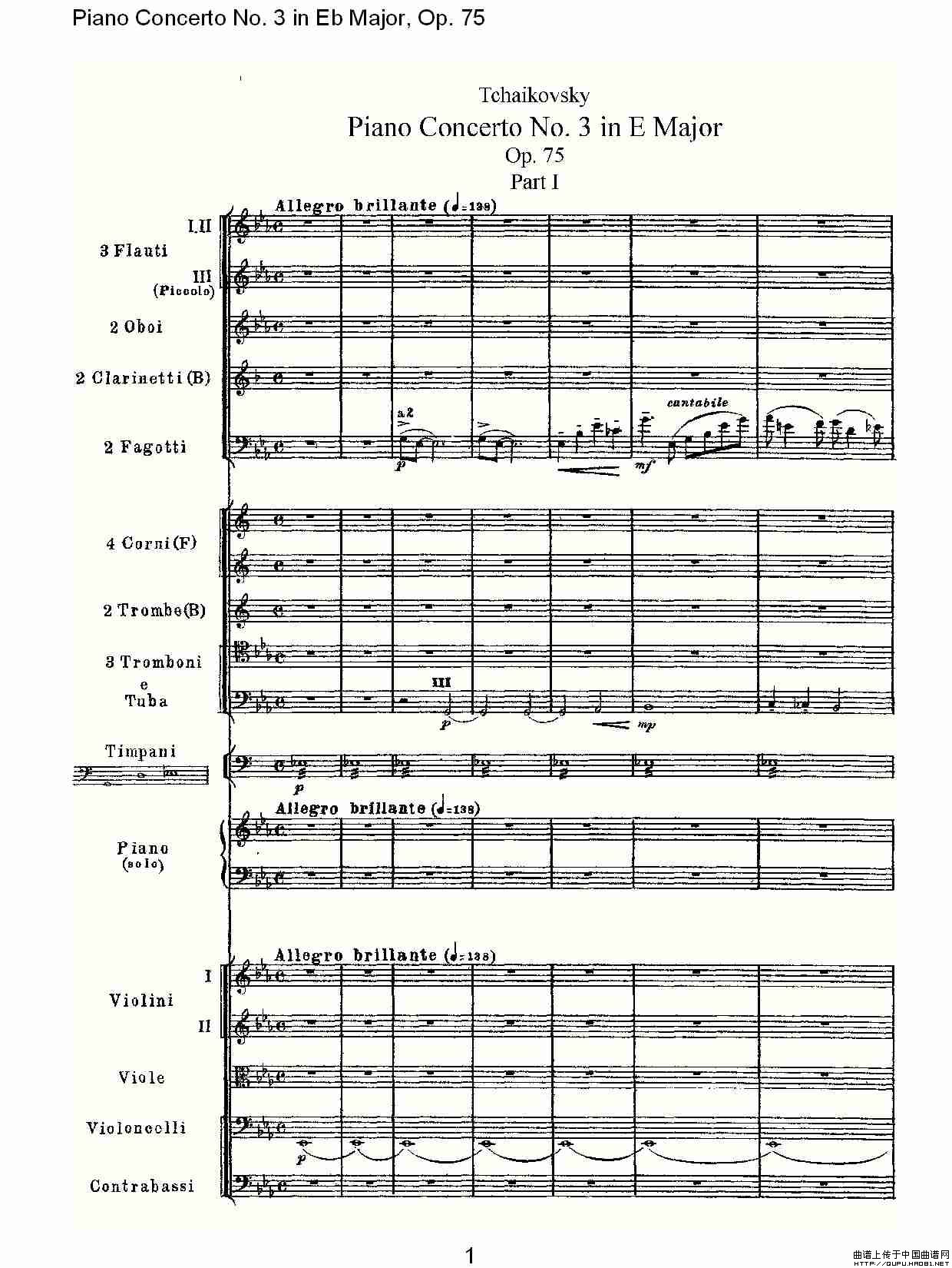 Piano Concerto No.3 in Eb Major,Op.75（Eb大调第三钢琴协奏曲）(1)_原文件名：Piano Concerto No.3 in Eb Major,Op.751.jpg