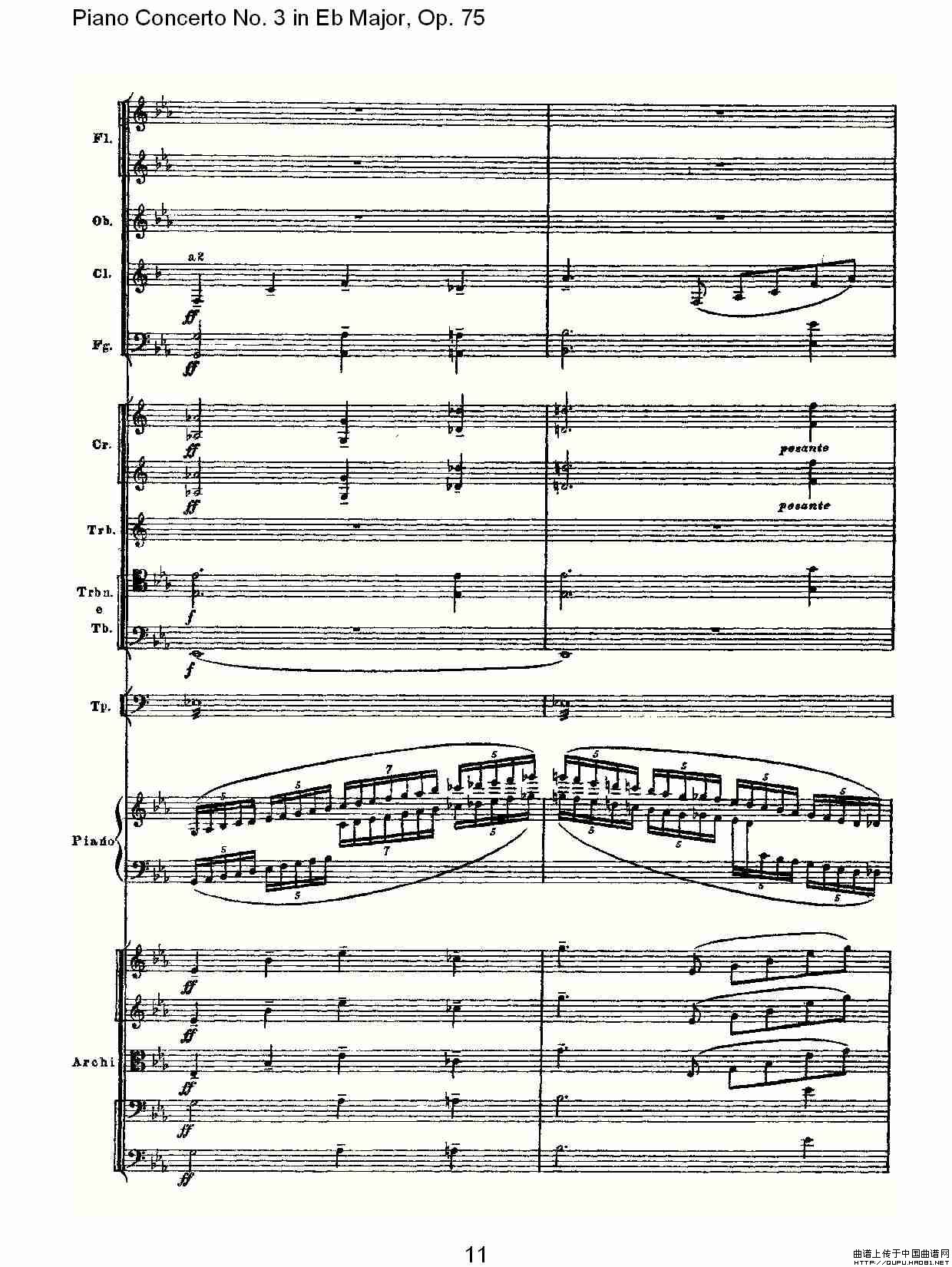 Piano Concerto No.3 in Eb Major,Op.75（Eb大调第三钢琴协奏曲）(1)_原文件名：Piano Concerto No.3 in Eb Major,Op.7511.jpg
