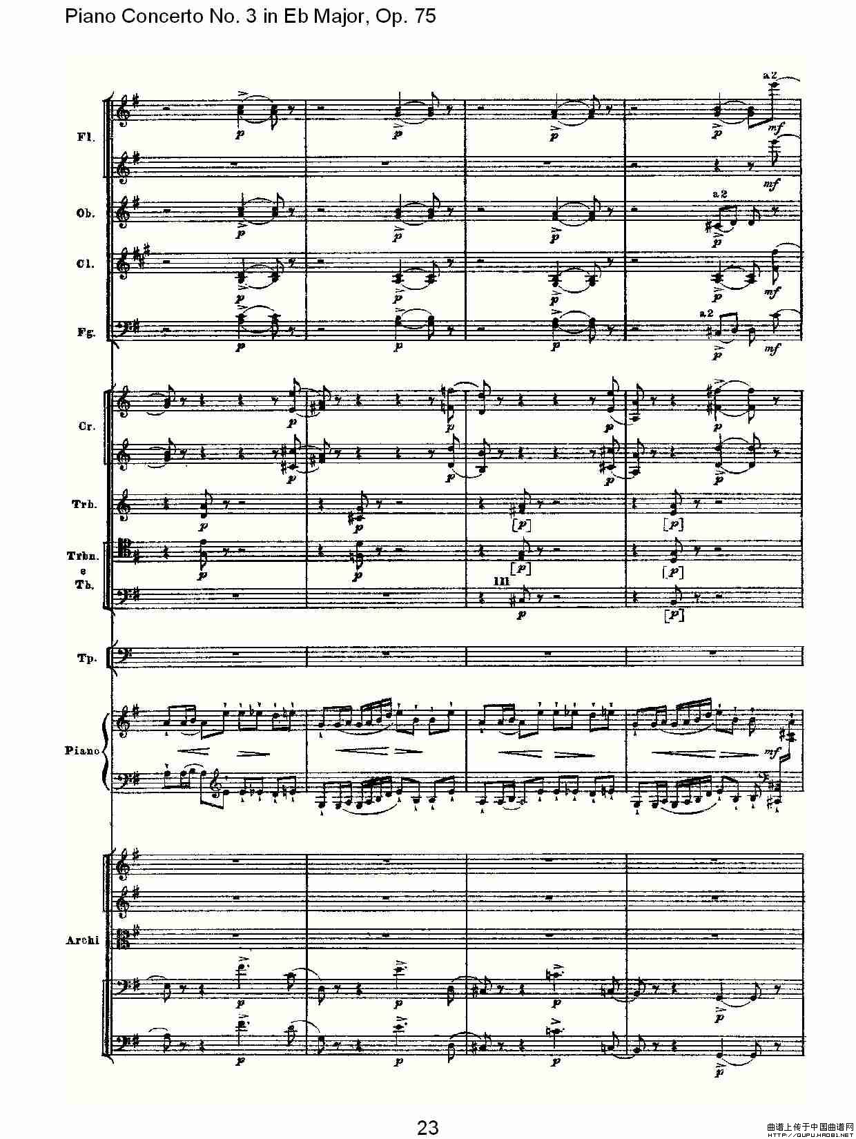 Piano Concerto No.3 in Eb Major,Op.75（Eb大调第三钢琴协奏曲）(1)_原文件名：Piano Concerto No.3 in Eb Major,Op.7523.jpg