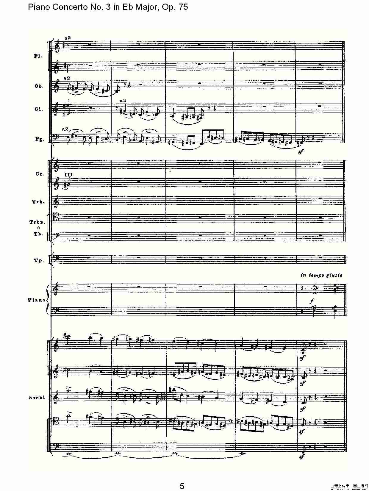 Piano Concerto No.3 in Eb Major, Op.75（Eb大调第三钢琴协奏）(1)_原文件名：Piano Concerto No.3 in Eb Major, Op.755.jpg