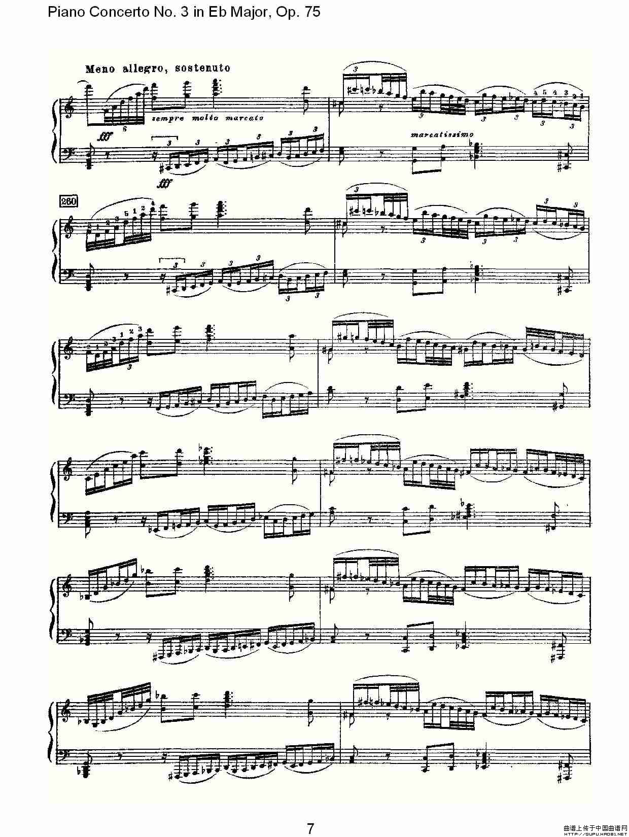 Piano Concerto No.3 in Eb Major, Op.75（Eb大调第三钢琴协奏）(1)_原文件名：Piano Concerto No.3 in Eb Major, Op.757.jpg