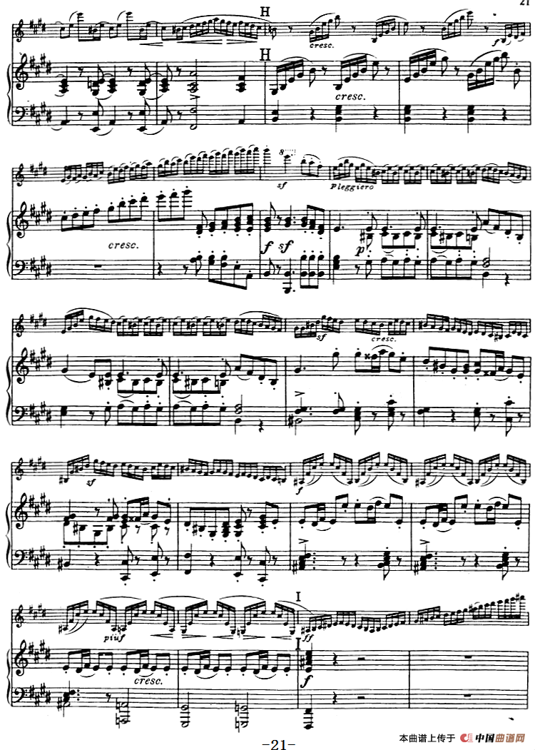 E小调协奏曲（Op.64）（小提琴+钢琴）(1)_原文件名：E小调协奏曲（Op.64）（小提琴+钢琴）门德尔松作曲21.png