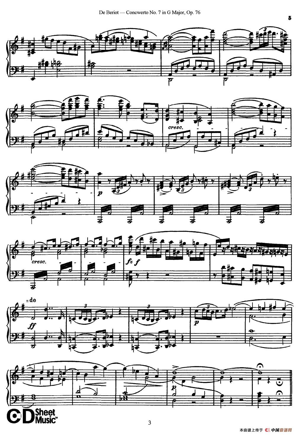 G大调第七协奏曲（Concerto No.7 in G Major）Op.76（小提琴+钢琴伴奏）(1)_原文件名：003.jpg
