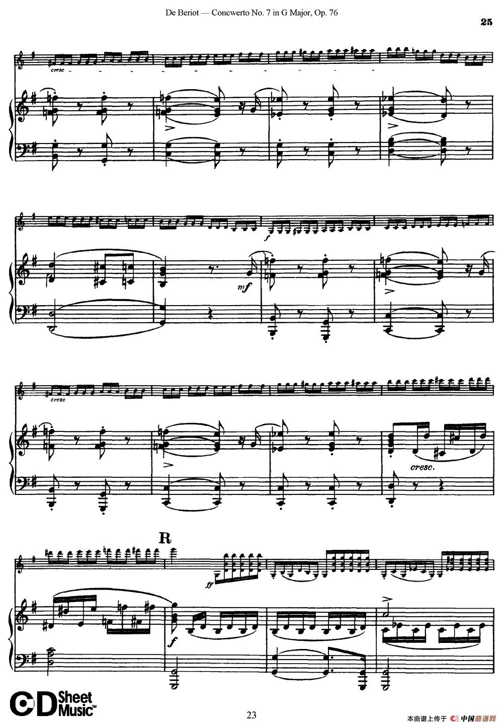 G大调第七协奏曲（Concerto No.7 in G Major）Op.76（小提琴+钢琴伴奏）(1)_原文件名：023.jpg