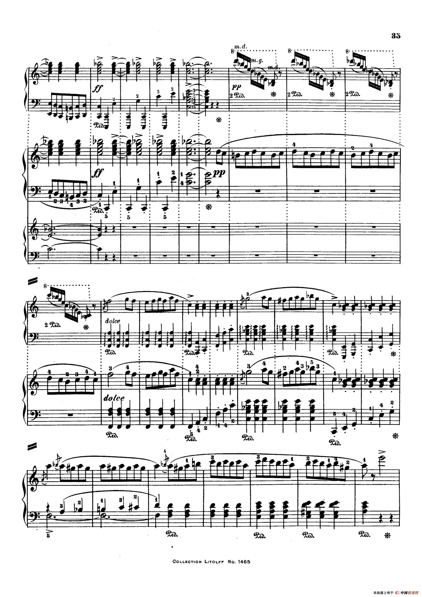 Piano Concerto No.1 in C Major Op.11,（C大调第一钢琴协奏曲·双钢琴）(1)_原文件名：035.jpg