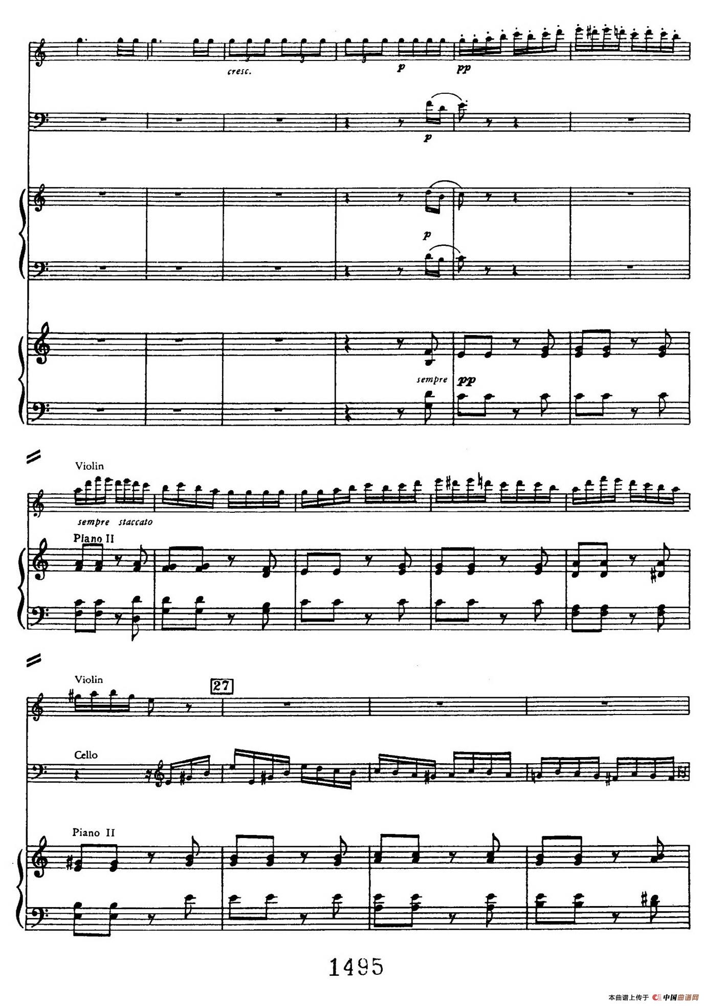 Triple Concerto in C Major Op.56（C大调三重协奏曲·双钢琴·Ⅲ）(1)_原文件名：099.jpg