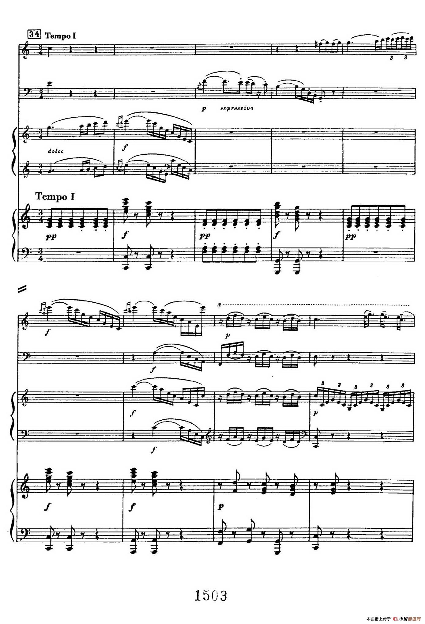 Triple Concerto in C Major Op.56（C大调三重协奏曲·双钢琴·Ⅲ）(1)_原文件名：107.jpg