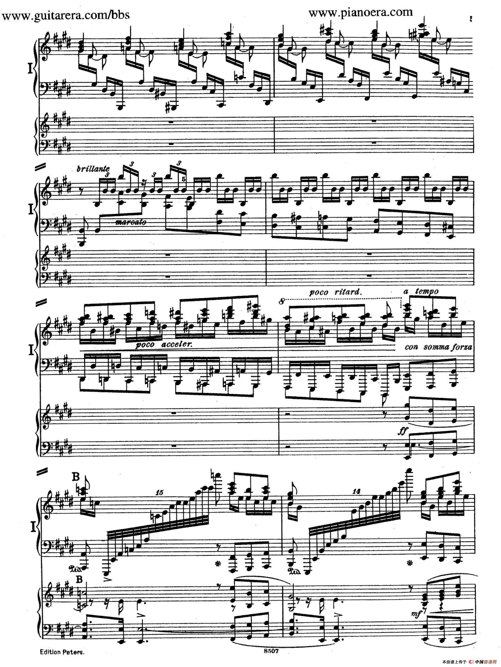 Piano Concerto in E Major Op.59（E大调钢琴协奏曲·双钢琴·第一乐章）(1)_原文件名：003.jpg