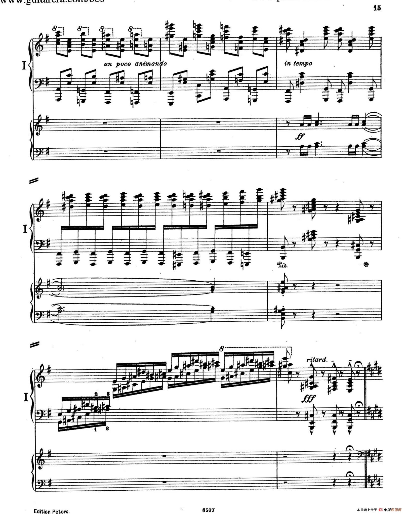 Piano Concerto in E Major Op.59（E大调钢琴协奏曲·双钢琴·第一乐章）(1)_原文件名：013.jpg