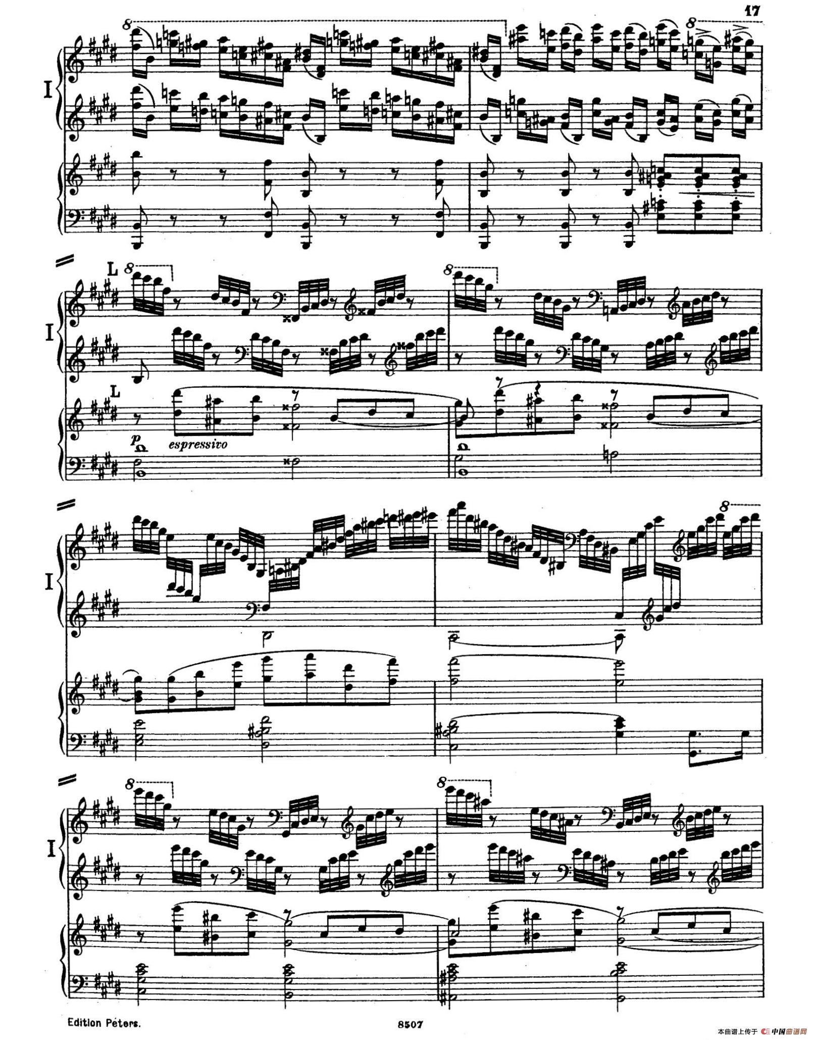 Piano Concerto in E Major Op.59（E大调钢琴协奏曲·双钢琴·第一乐章）(1)_原文件名：015.jpg