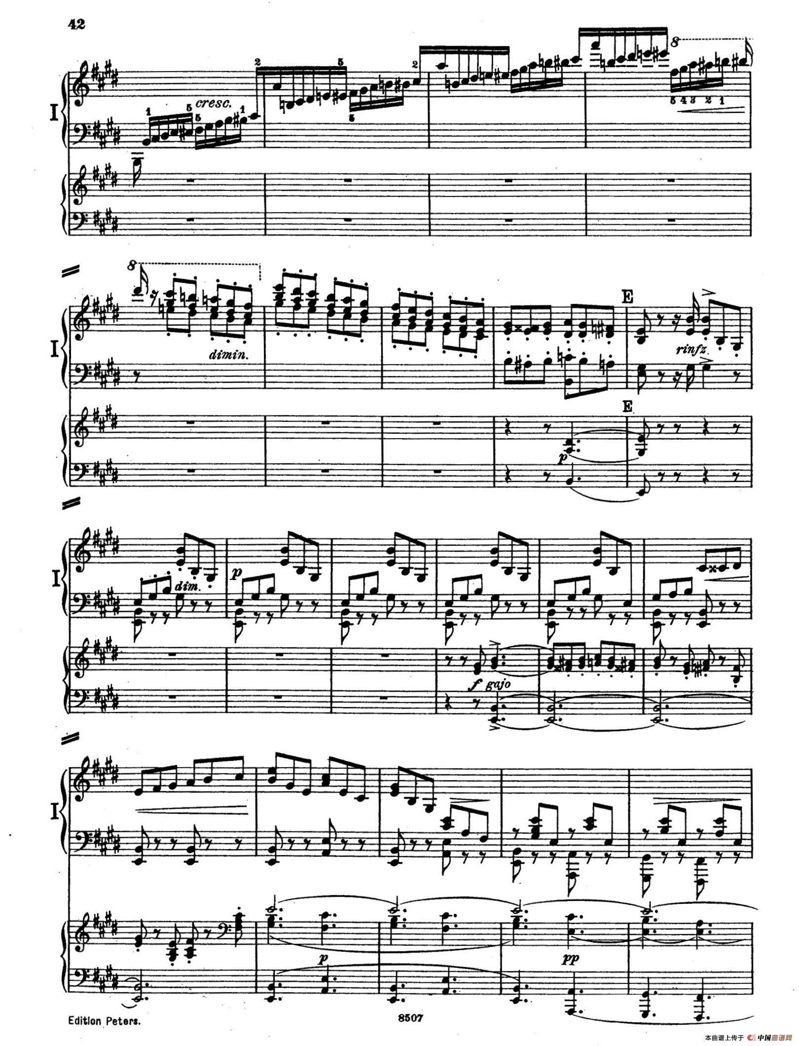 Piano Concerto in E Major Op.59（E大调钢琴协奏曲·双钢琴·第三乐章）(1)_原文件名：040.jpg