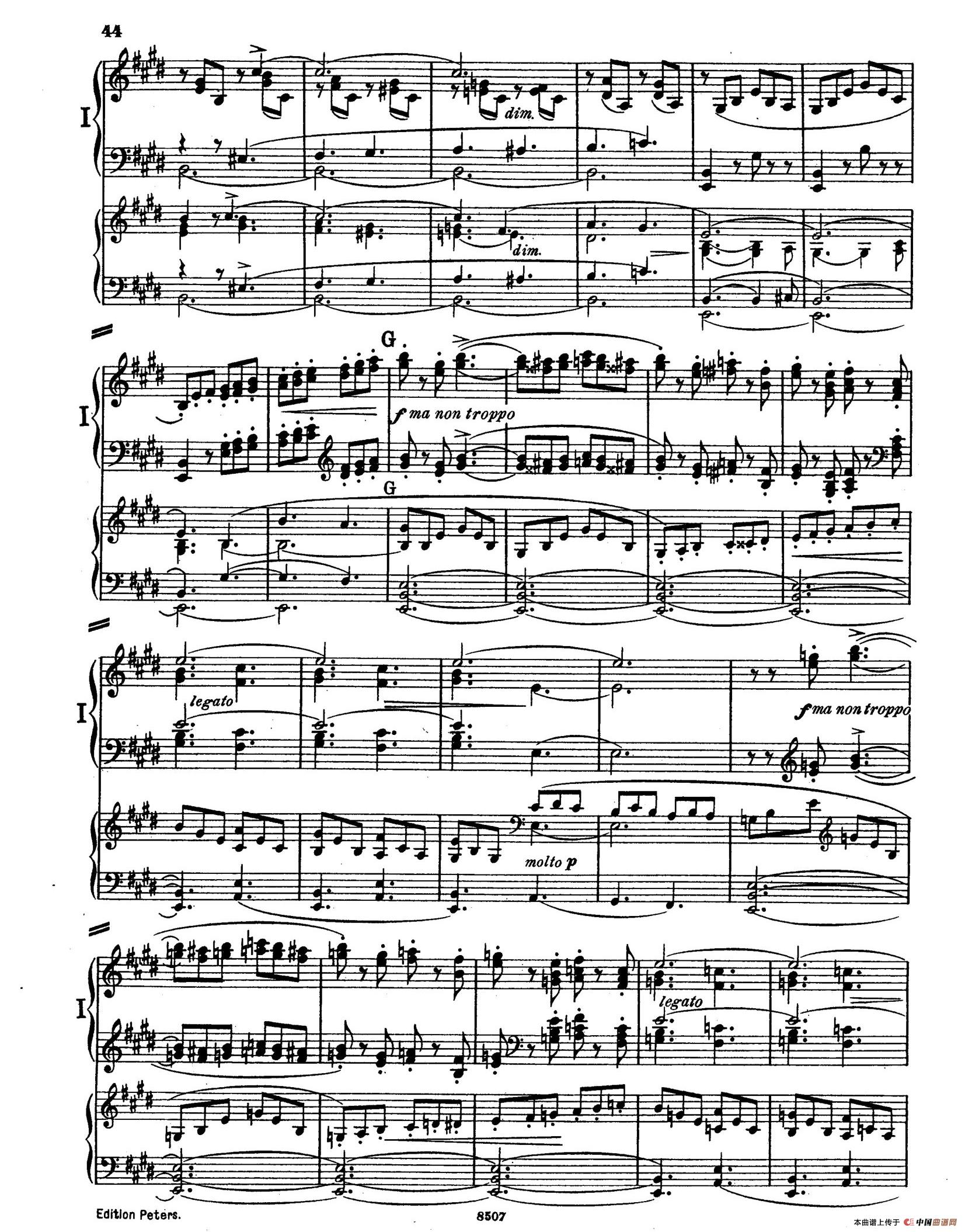 Piano Concerto in E Major Op.59（E大调钢琴协奏曲·双钢琴·第三乐章）(1)_原文件名：042.jpg
