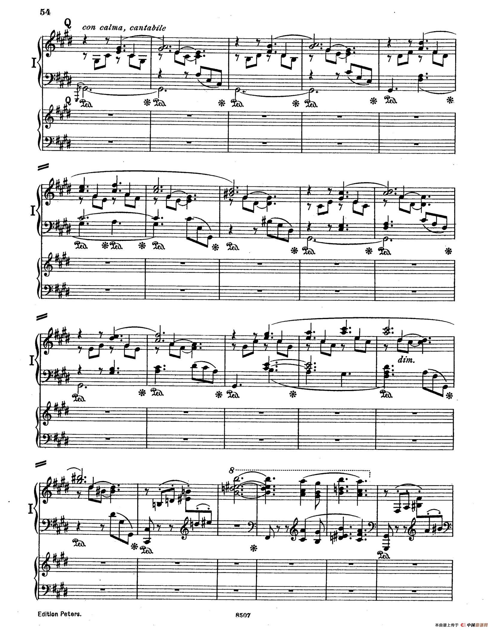 Piano Concerto in E Major Op.59（E大调钢琴协奏曲·双钢琴·第三乐章）(1)_原文件名：052.jpg
