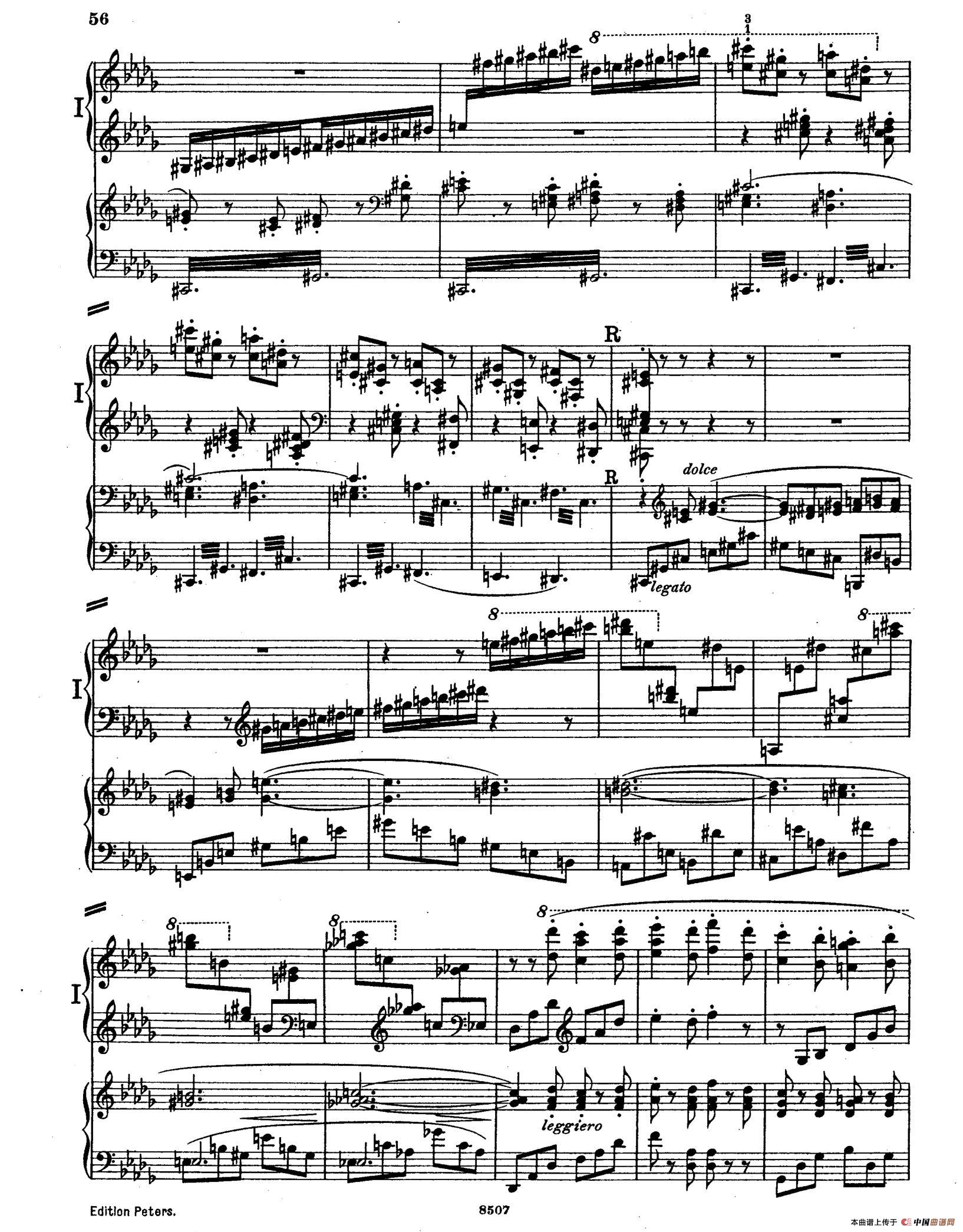 Piano Concerto in E Major Op.59（E大调钢琴协奏曲·双钢琴·第三乐章）(1)_原文件名：054.jpg