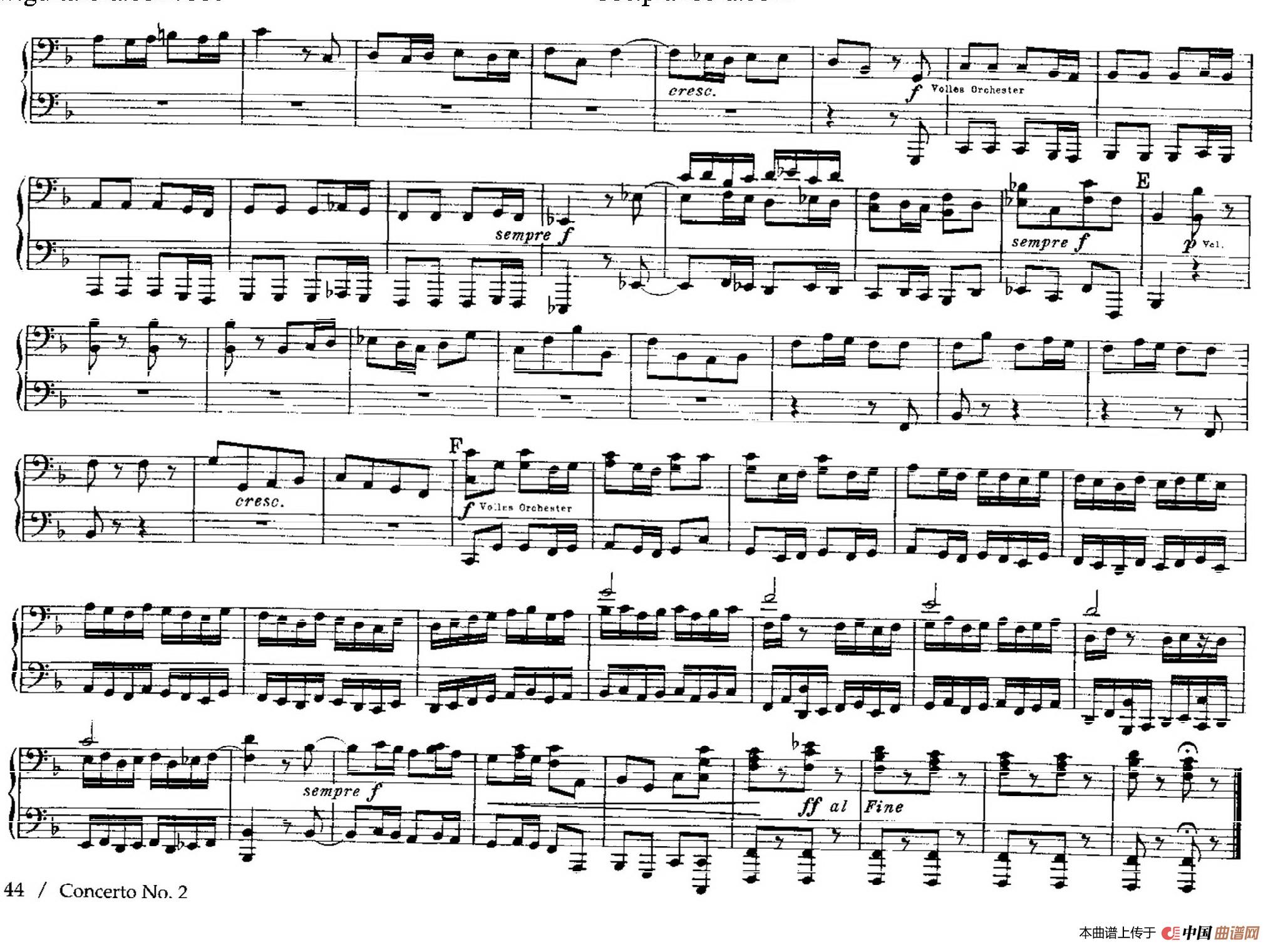 Brandenburg Concerto No.2 in F Major BWV.1047（F大调第二勃兰登堡协奏曲·四手联弹版）(1)_原文件名：017.jpg
