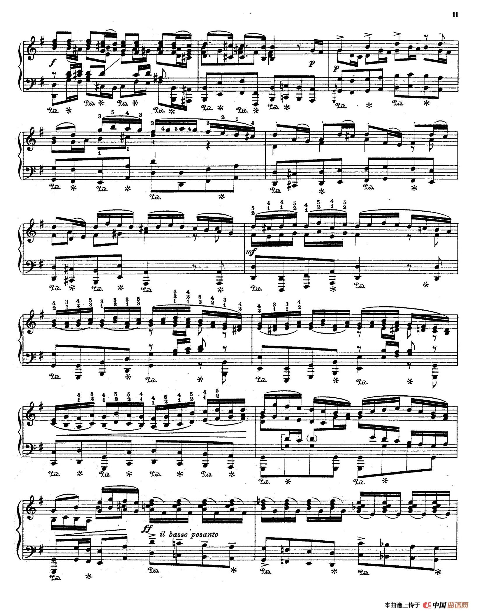Brandenburg Concerto No.3 in G Major BWV.1048（G大调第三勃兰登堡协奏曲·钢琴独奏版）(1)_原文件名：007.jpg