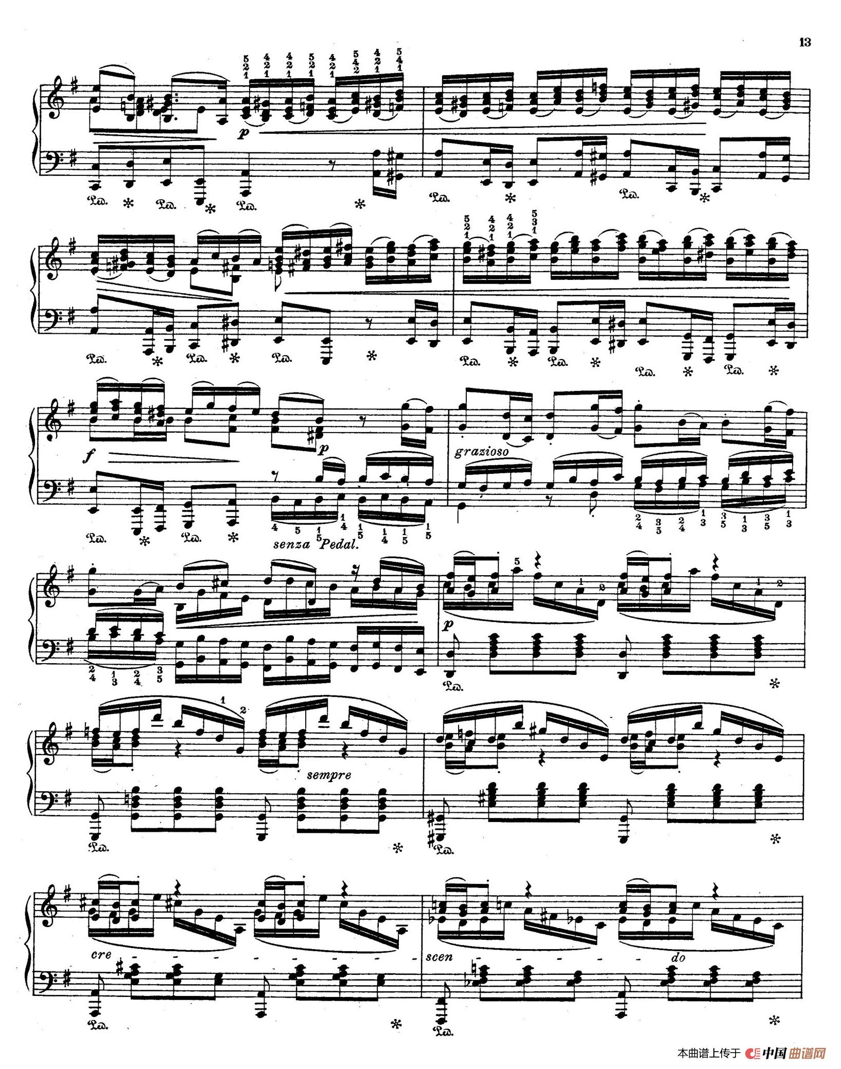 Brandenburg Concerto No.3 in G Major BWV.1048（G大调第三勃兰登堡协奏曲·钢琴独奏版）(1)_原文件名：009.jpg