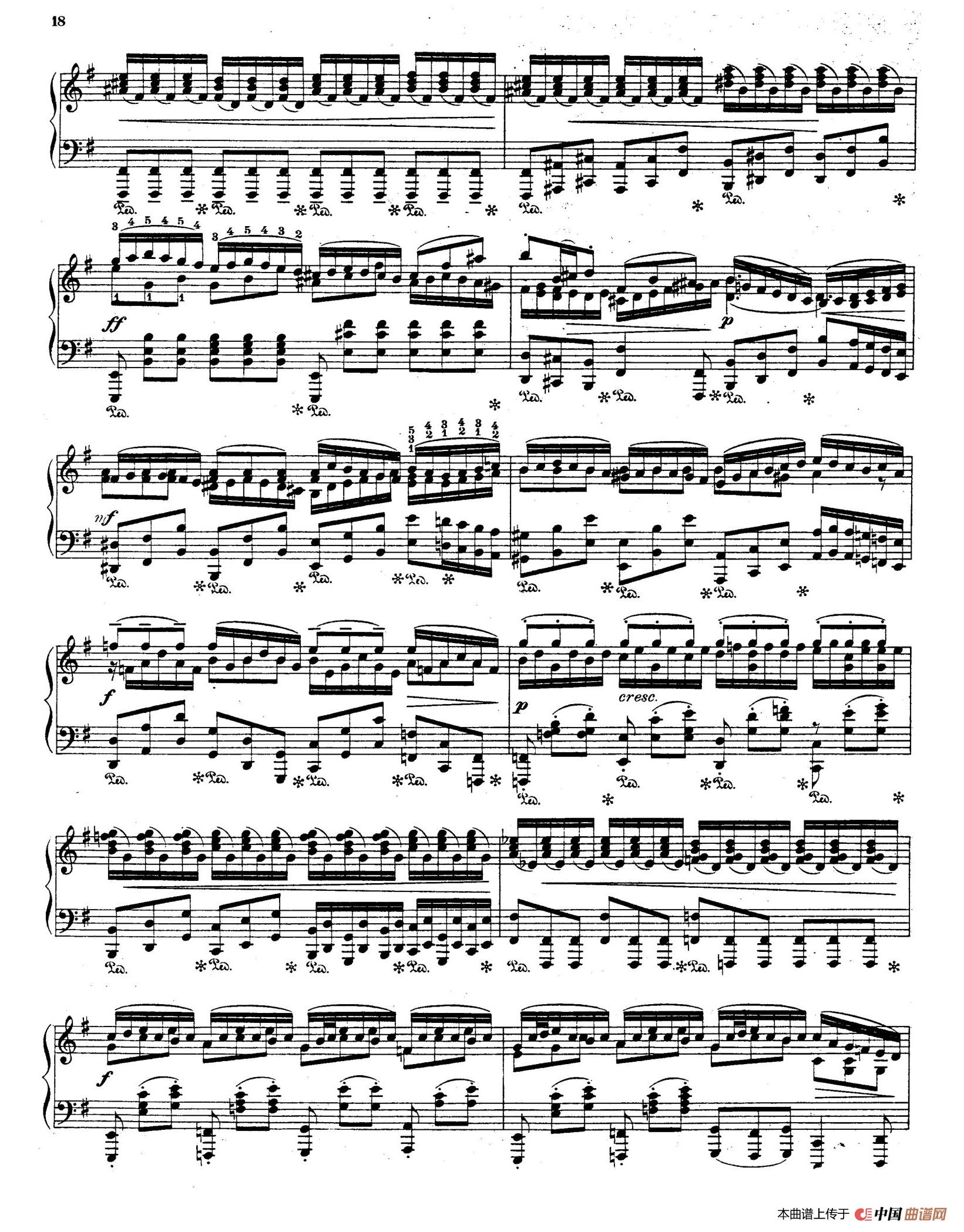 Brandenburg Concerto No.3 in G Major BWV.1048（G大调第三勃兰登堡协奏曲·钢琴独奏版）(1)_原文件名：014.jpg