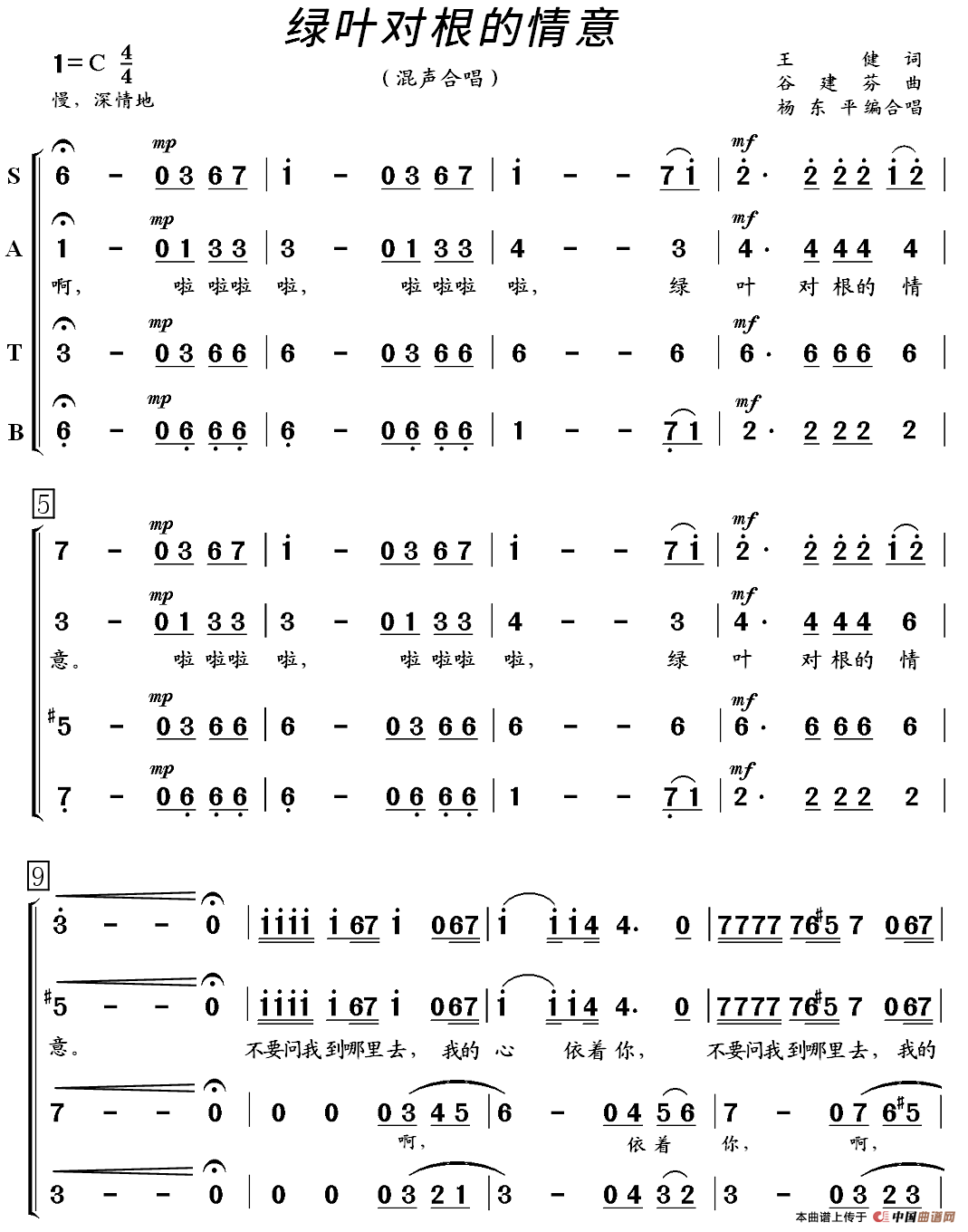 绿叶曲谱大全_初学者钢琴曲谱大全