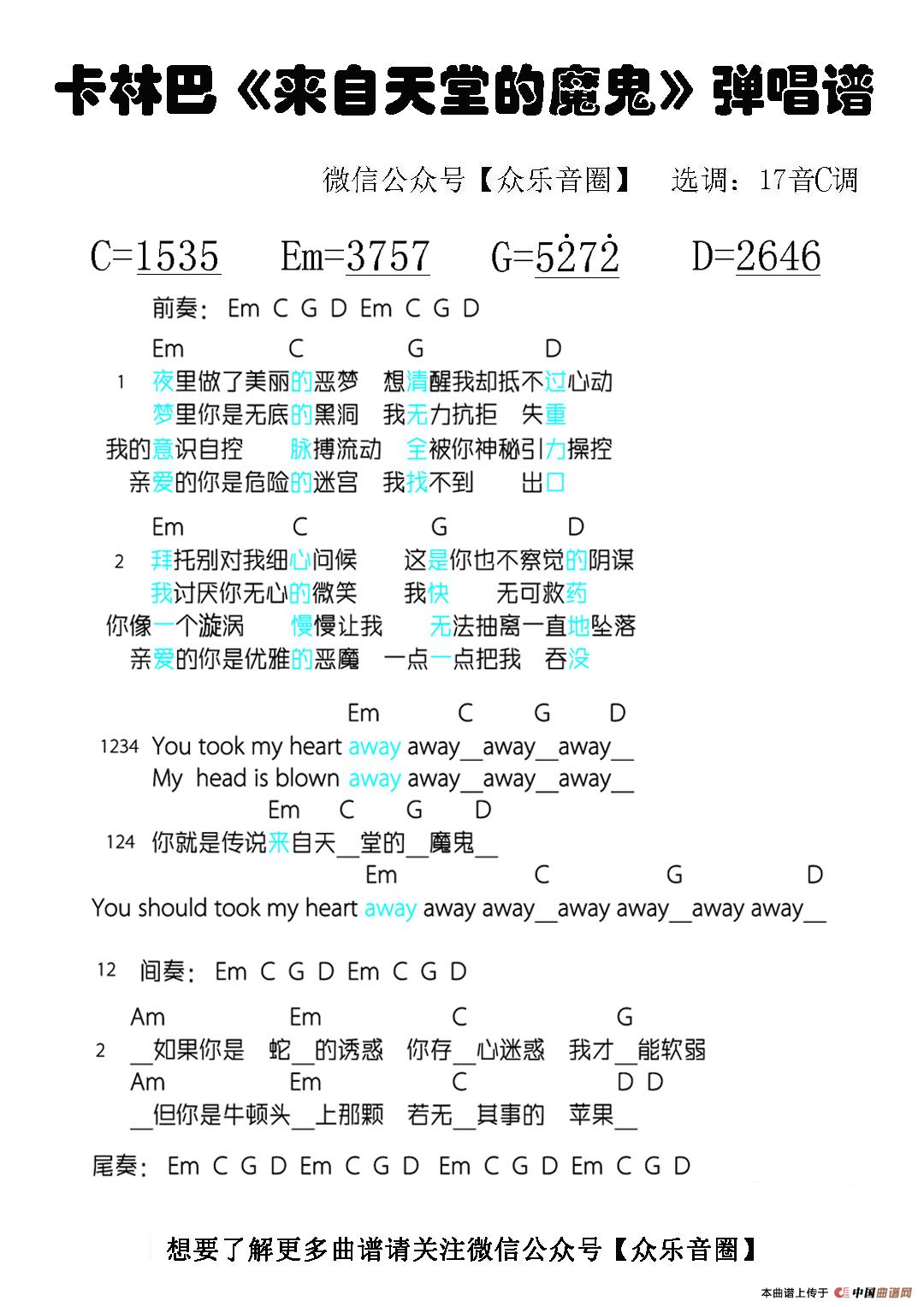 卡林巴错位时空曲谱_卡林巴琴谱错位时空(2)