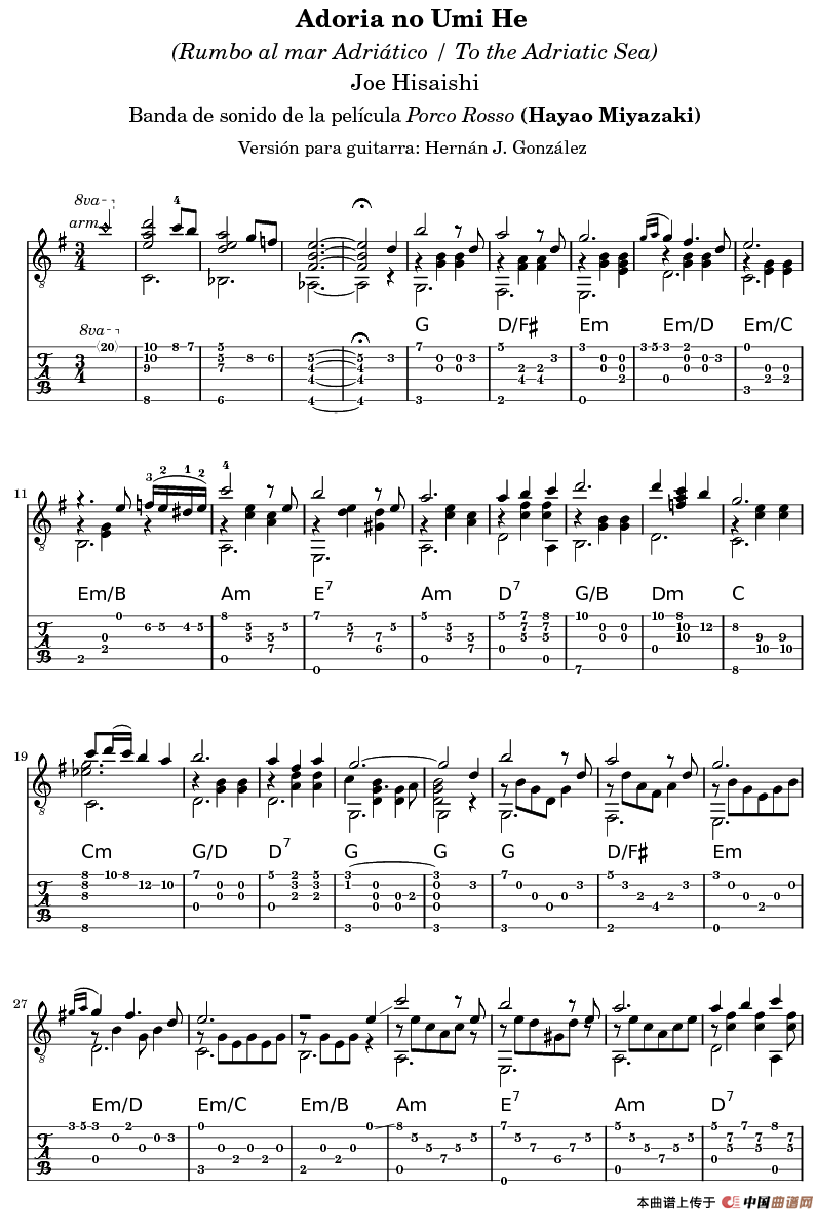 Adoria no Umi He(久石让指弹吉他谱)(1)_原文件名:1.png