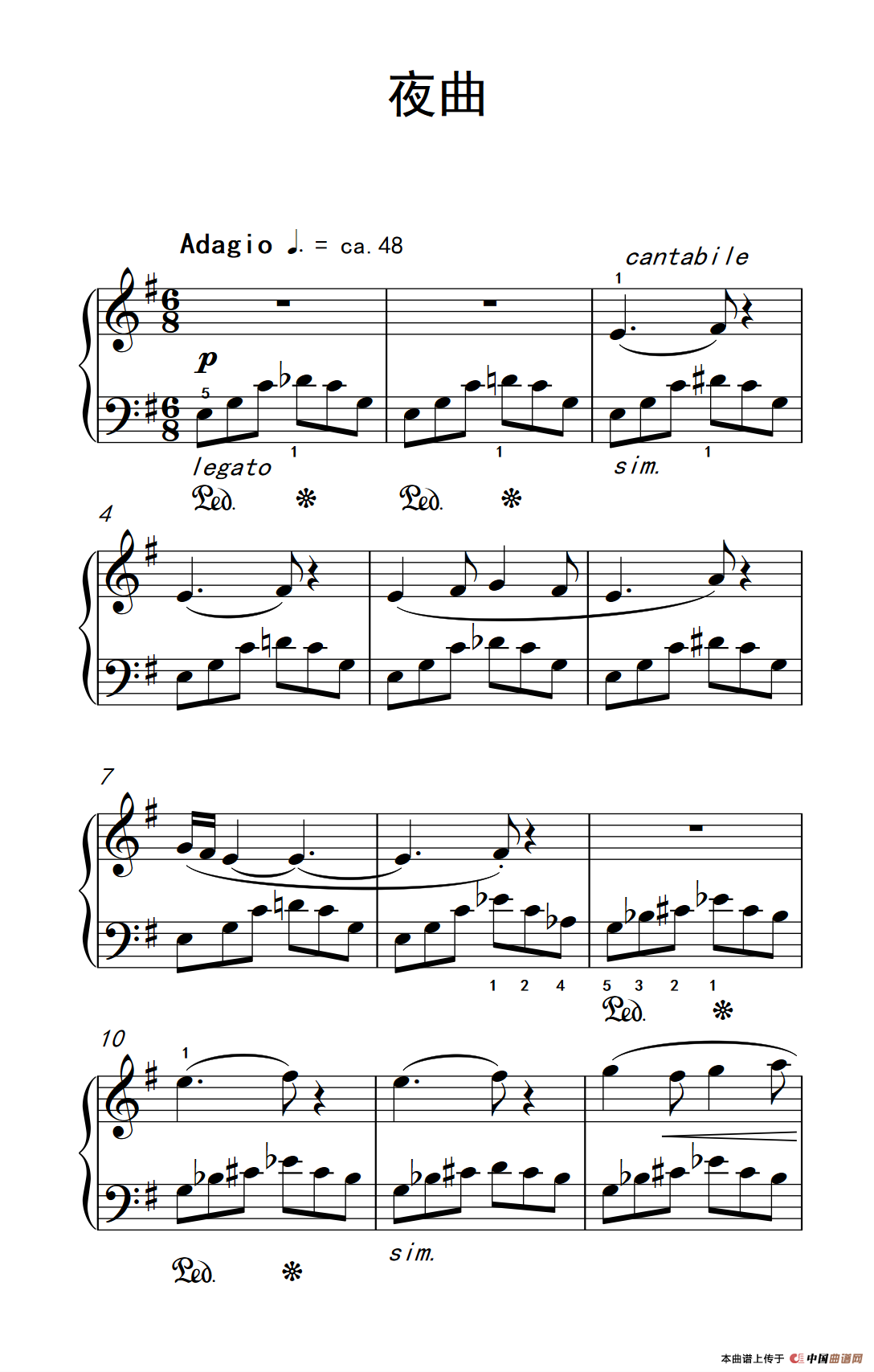 夜曲(巴托克 小宇宙 钢琴教程 4)(1)_原文件名:223_97_1.png