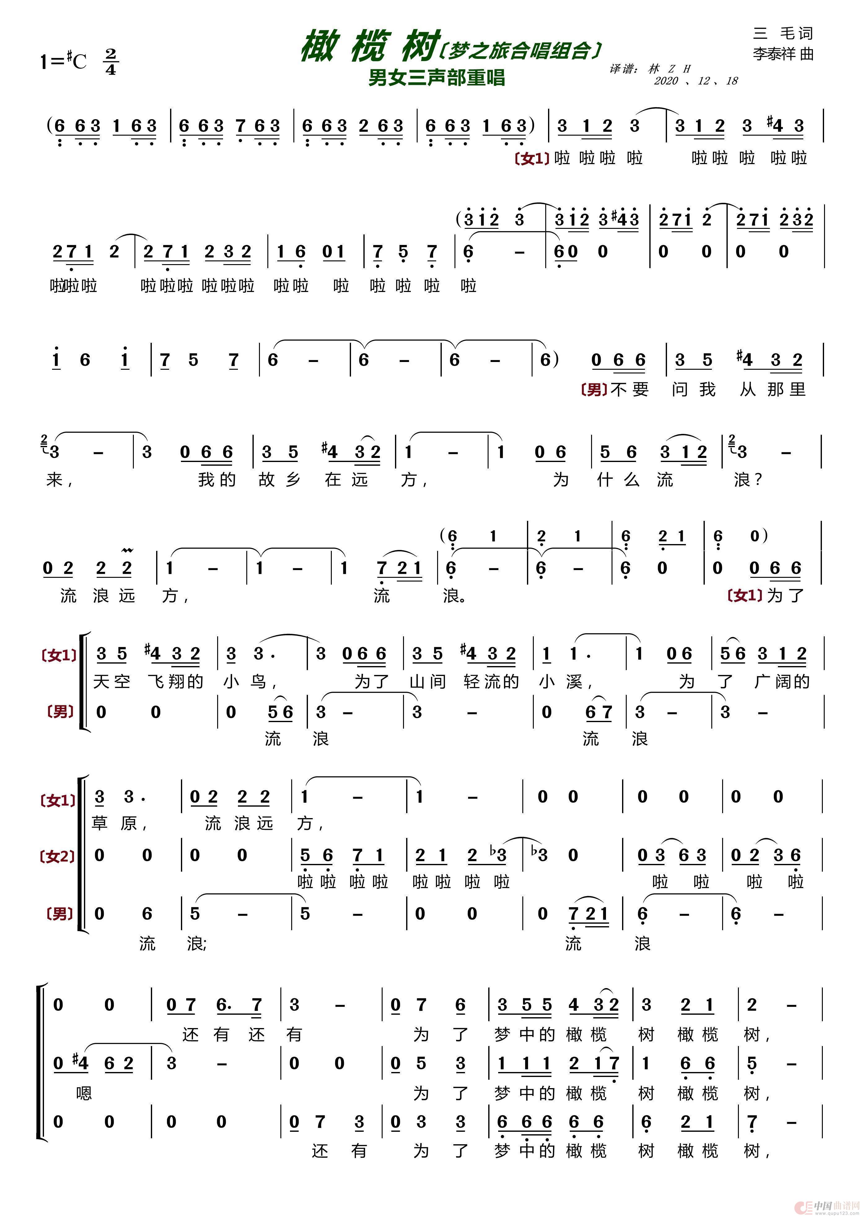橄榄树(梦之旅组合)(1)_原文件名:橄榄树1.jpg
